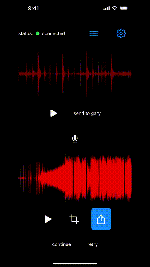 Gary4Beatbox Interface
